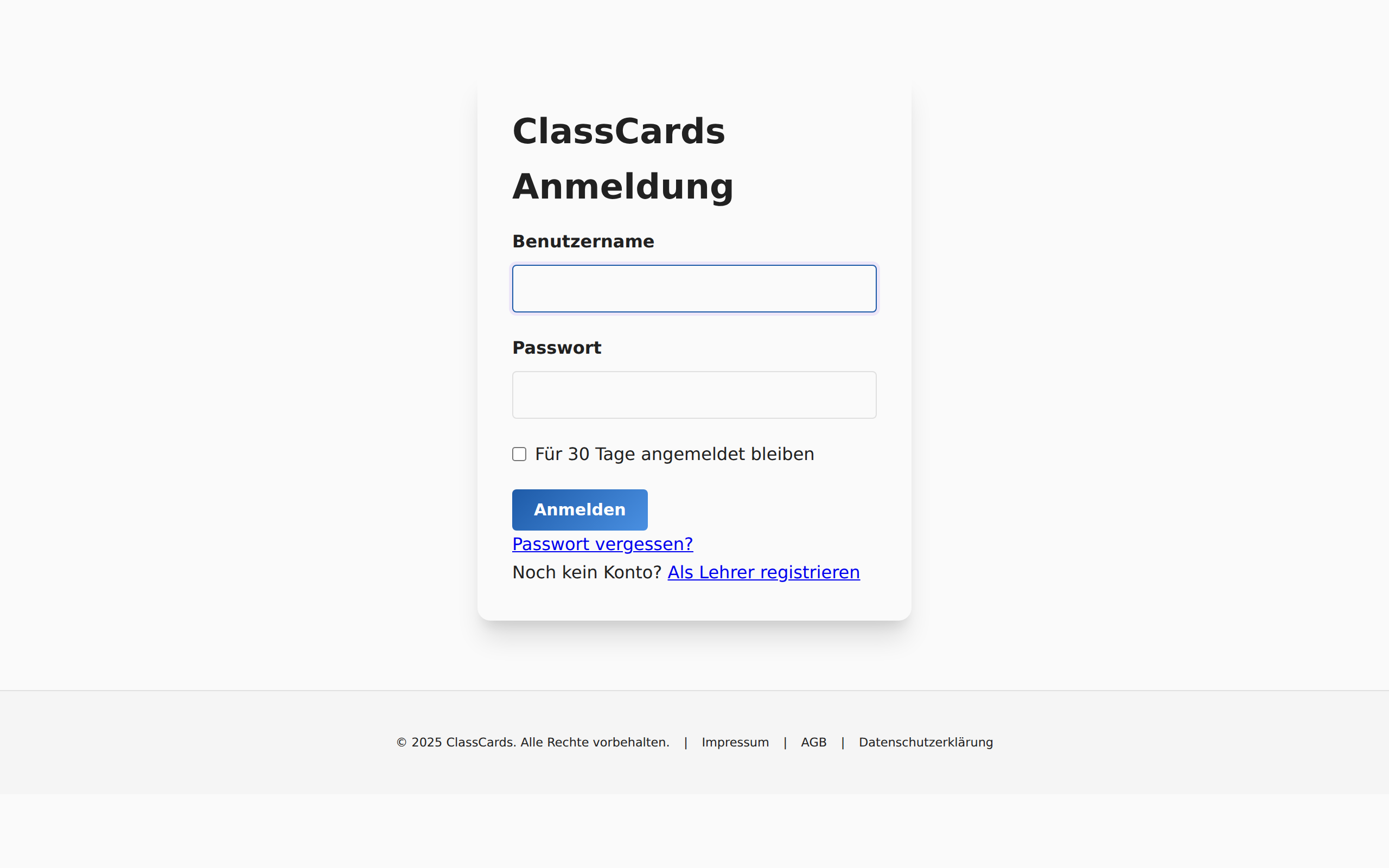 Login Page